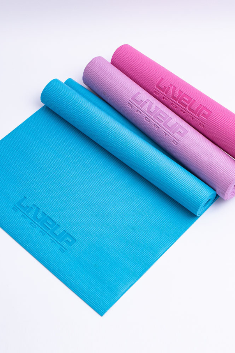 LIVEUP High Density PVC Anti-Slip Yoga Mat