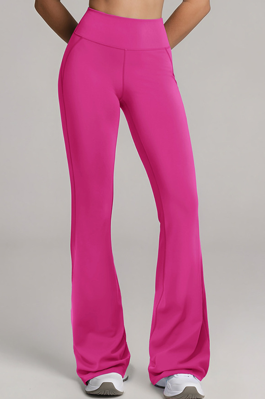 Women's High-Waist Butt-Lifting Flared Yoga Pants