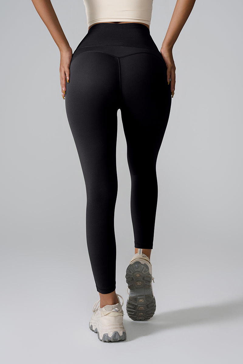Women'S High-Waisted Hip Lift Seamless All-In-One Yoga Leggings