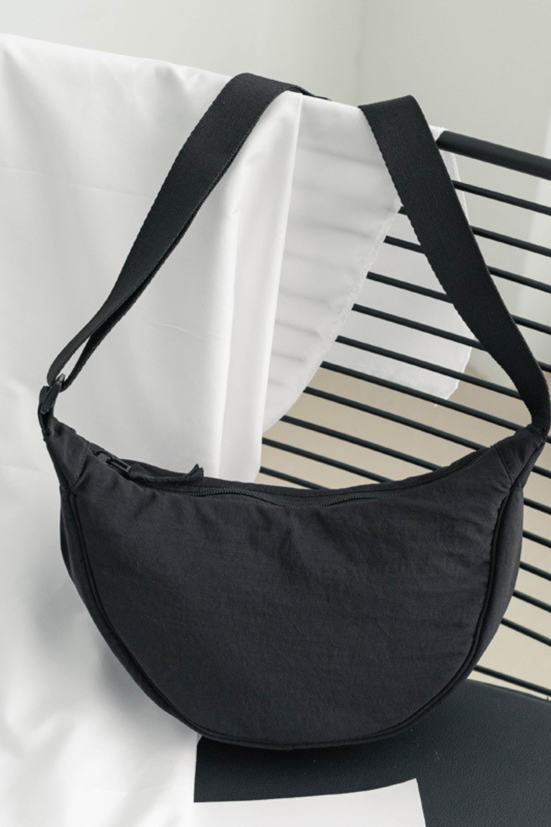 Women's Nylon Lightweight Crossbody Dumpling Bag