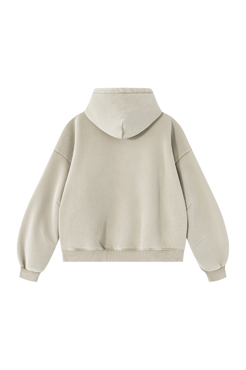 Women's Fall Fleece Heavyweight Washed Drop Shoulder Hoodie