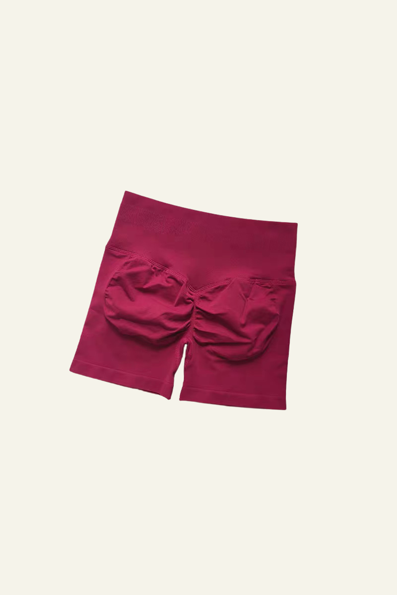 Women's Athletic High-elasticity Pleated Buttocks Lift Short