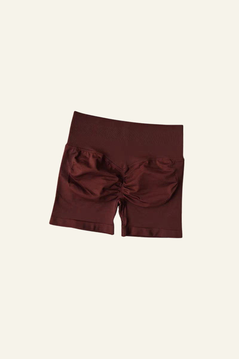 Women's Athletic High-elasticity Pleated Buttocks Lift Short