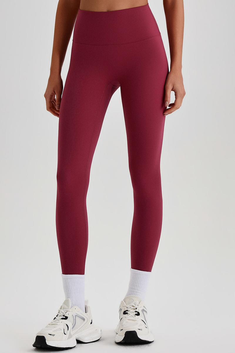 Women High Waisted Butt Lifting Seamless Naked Sensation Yoga Leggings