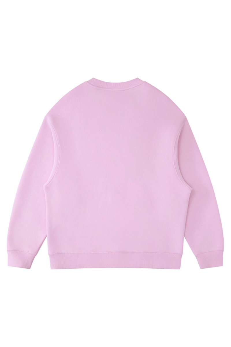 Men's Fall Fleece‑Lined Drop Shoulder Oversized Pullover