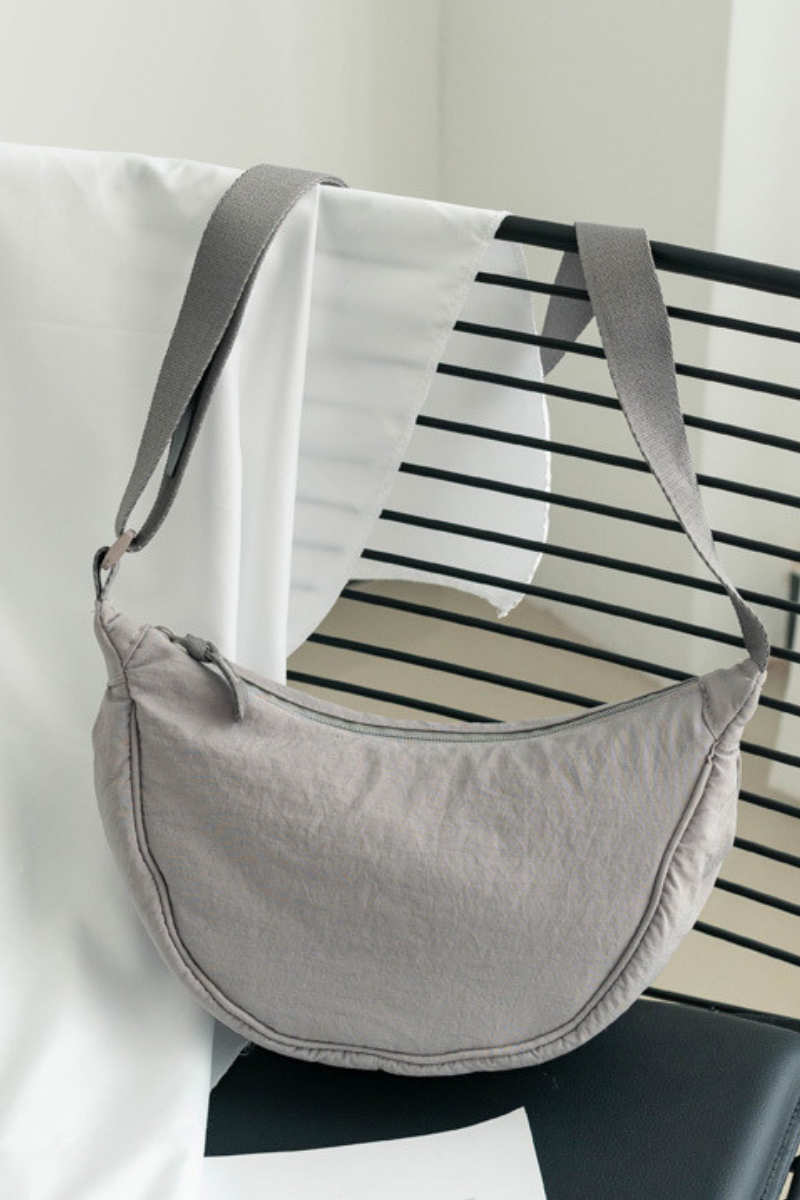 Women's Nylon Lightweight Crossbody Dumpling Bag