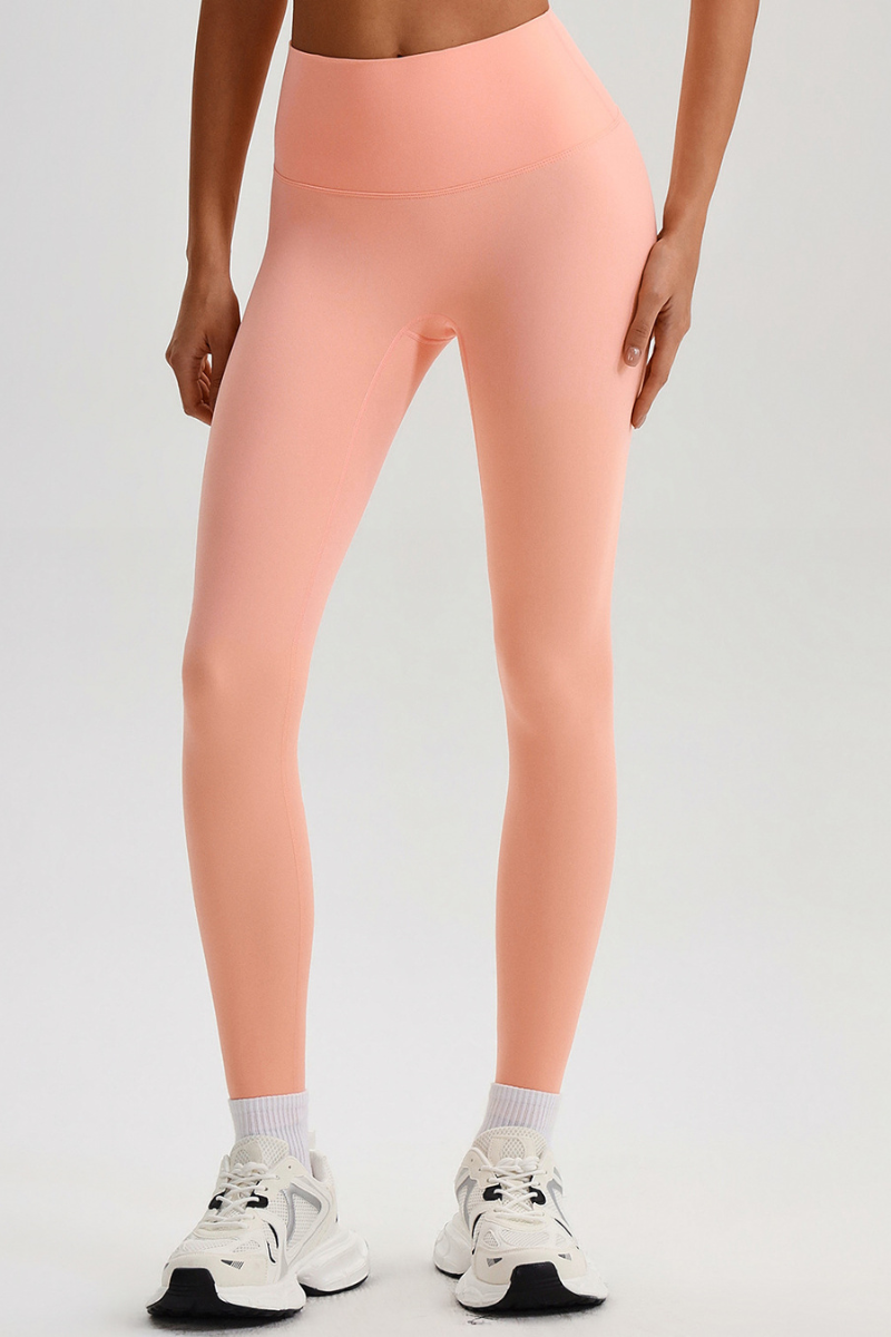 Women High Waisted Butt Lifting Seamless Naked Sensation Yoga Leggings