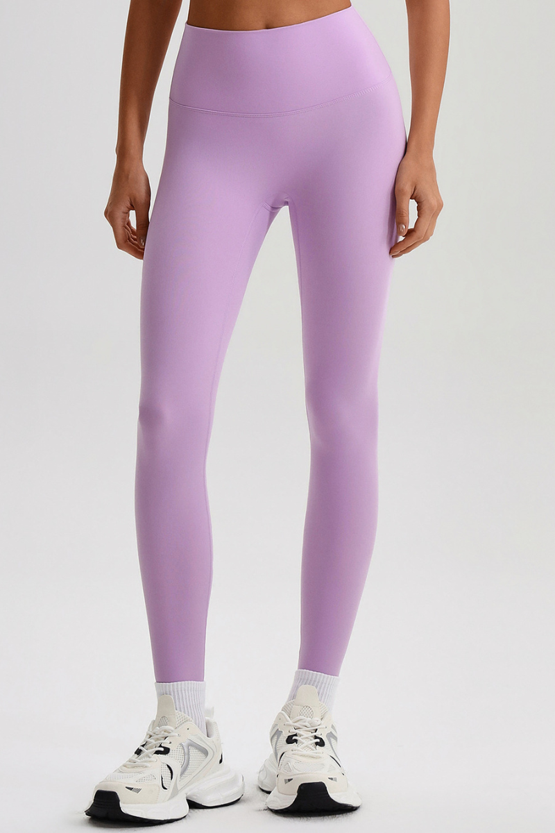 Women High Waisted Butt Lifting Seamless Naked Sensation Yoga Leggings