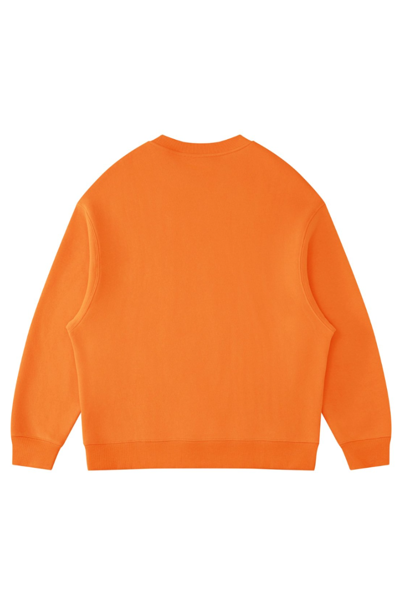 Men's Fall Fleece‑Lined Drop Shoulder Oversized Pullover