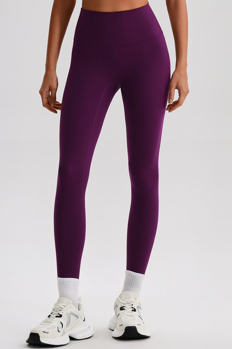 Women High Waisted Butt Lifting Seamless Naked Sensation Yoga Leggings