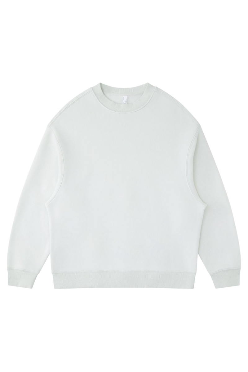 Men's Fall Fleece‑Lined Drop Shoulder Oversized Pullover