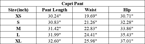 Women's Athletic Solid Yoga Casual Wide-Leg Capri Pants