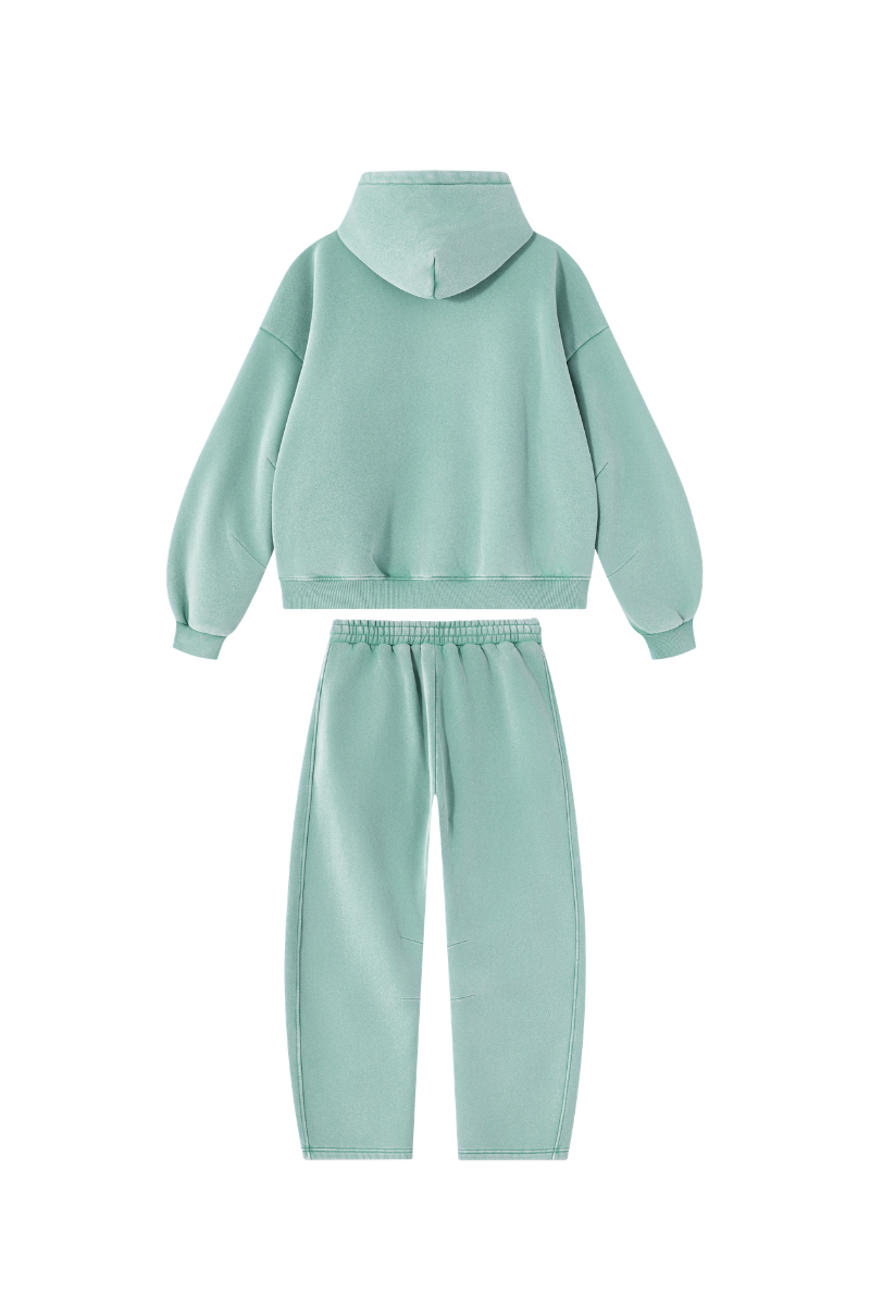 Women's Fall Fleece Sets:Relaxed Hoodie And Sweatpants