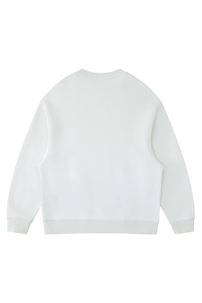 Men's Fall Fleece‑Lined Drop Shoulder Oversized Pullover