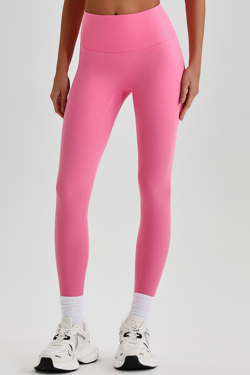 Women High Waisted Butt Lifting Seamless Naked Sensation Yoga Leggings
