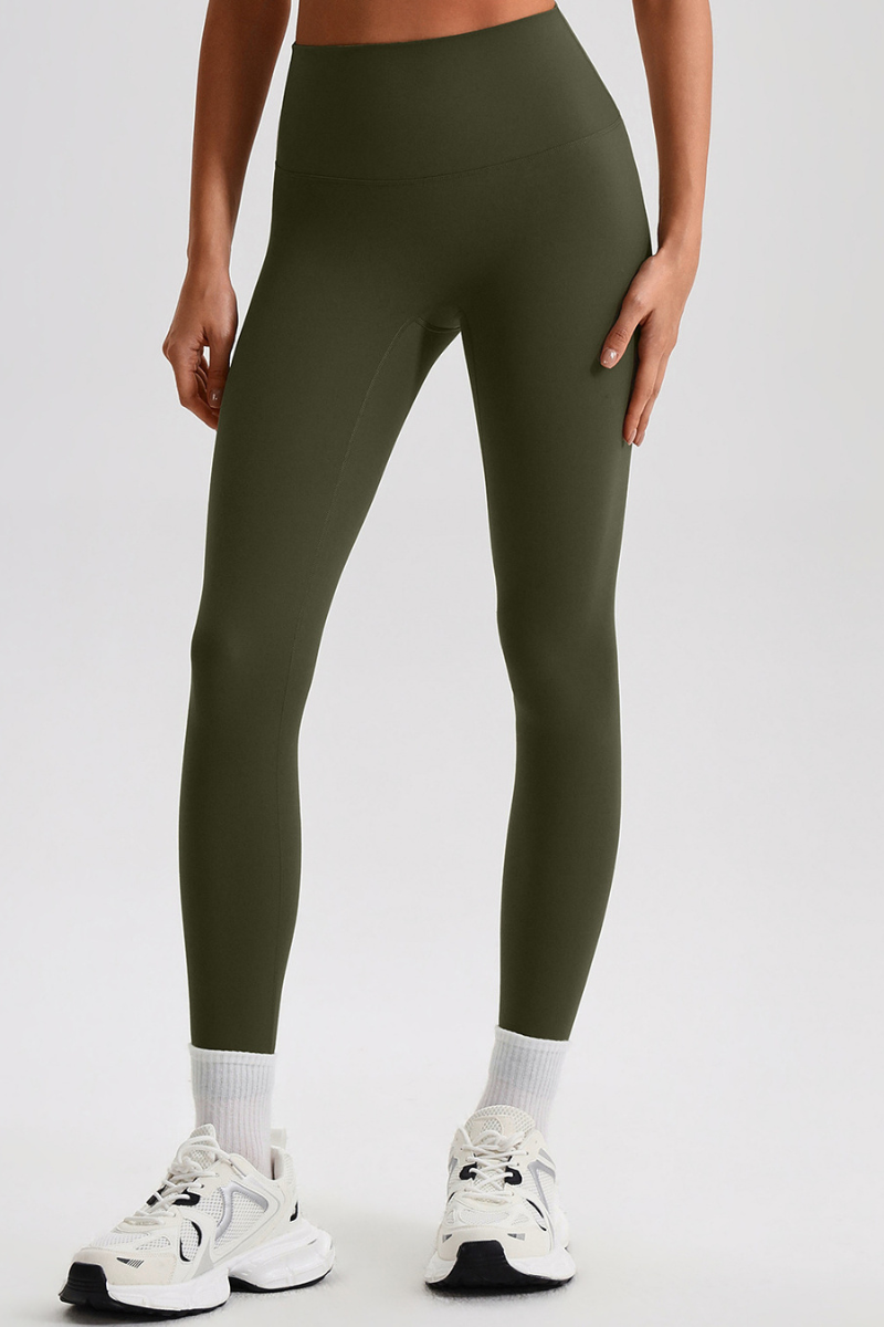 Women High Waisted Butt Lifting Seamless Naked Sensation Yoga Leggings