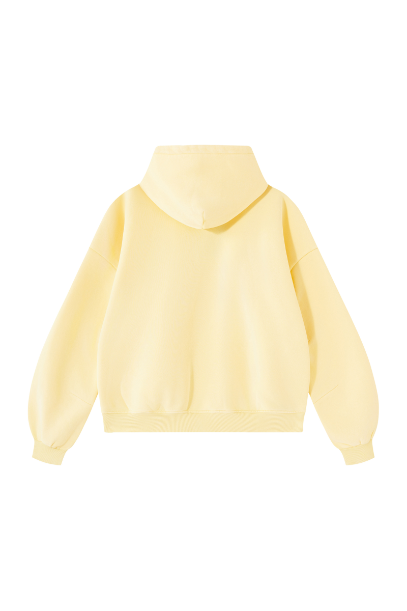 Unisex Fall Fleece Heavyweight Washed Drop Shoulder Hoodie