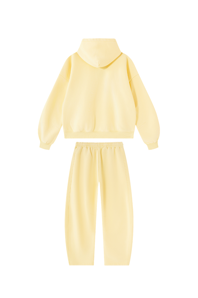 Women's Fall Fleece Sets:Relaxed Hoodie And Sweatpants