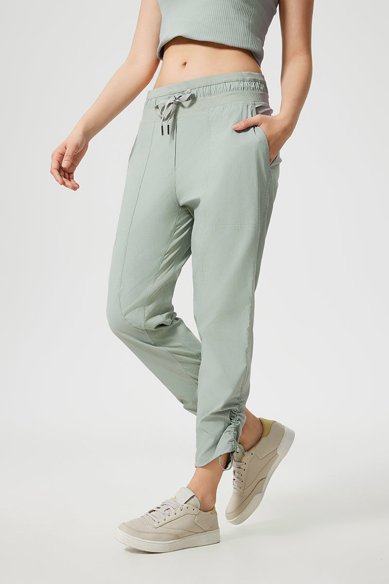 Women Straight Light Breathable Ice Feeling Slim Running Fitness Casual Sweatpants