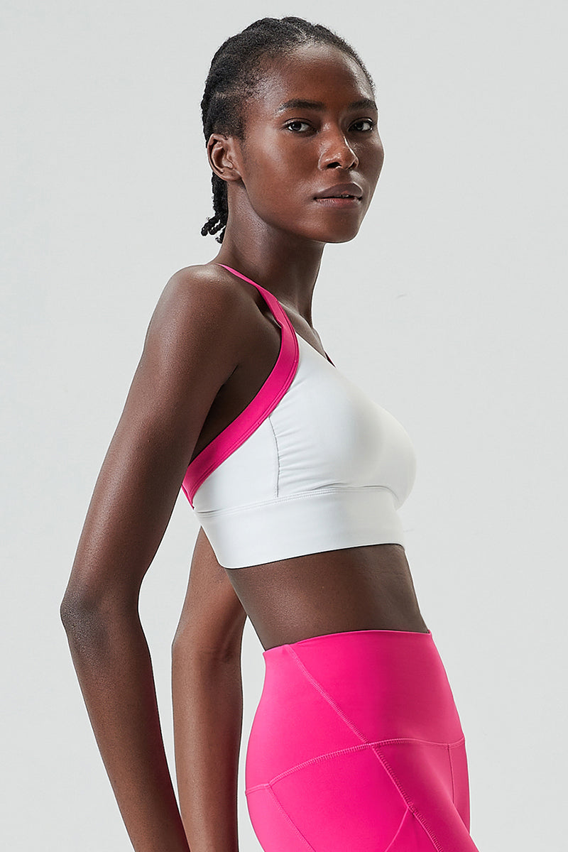 Full coverage with wide straps Sports bra