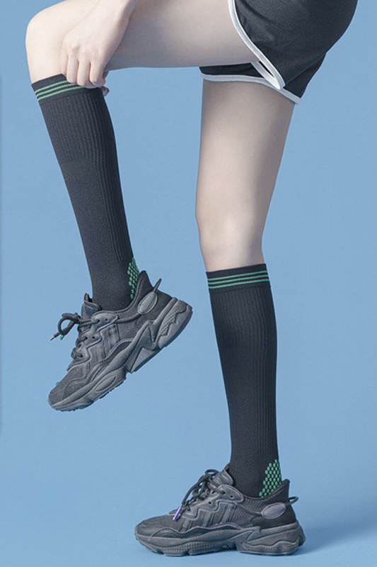 Sports Fitness Compression Knee-High Socks for Running