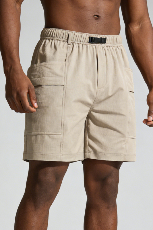Men's Casual Sport Shorts With Large Cargo Pockets