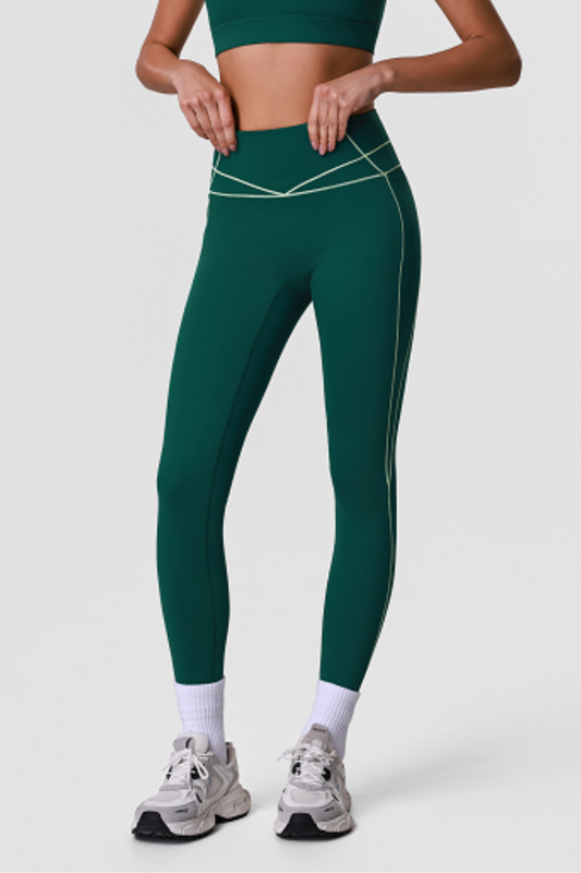 Women's Cutout Back Sports Cami & 9/10 Yoga Leggings Set