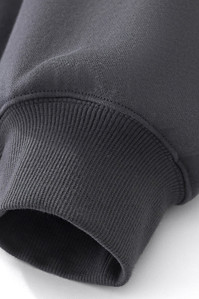 Unisex Boxy Loose Fleece Hoodie And Sweatpants