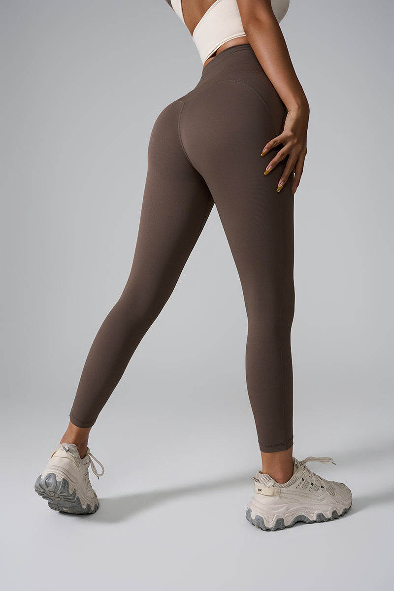 Women'S High-Waisted Hip Lift Seamless All-In-One Yoga Leggings