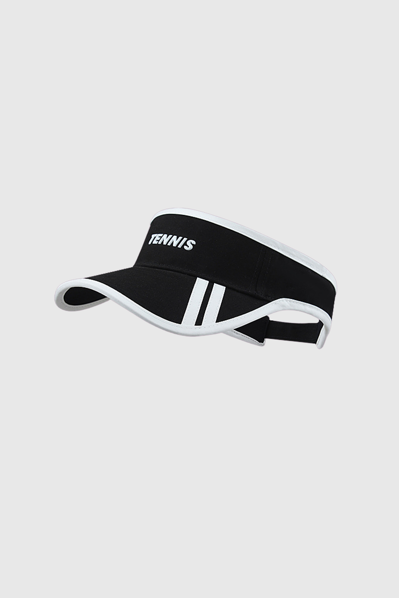 Women's Breathable Sun Visor Color Block Sport Empty Top Cap