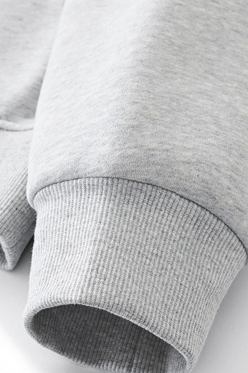Unisex Cozy Fleece Mock Neck Sweatshirt
