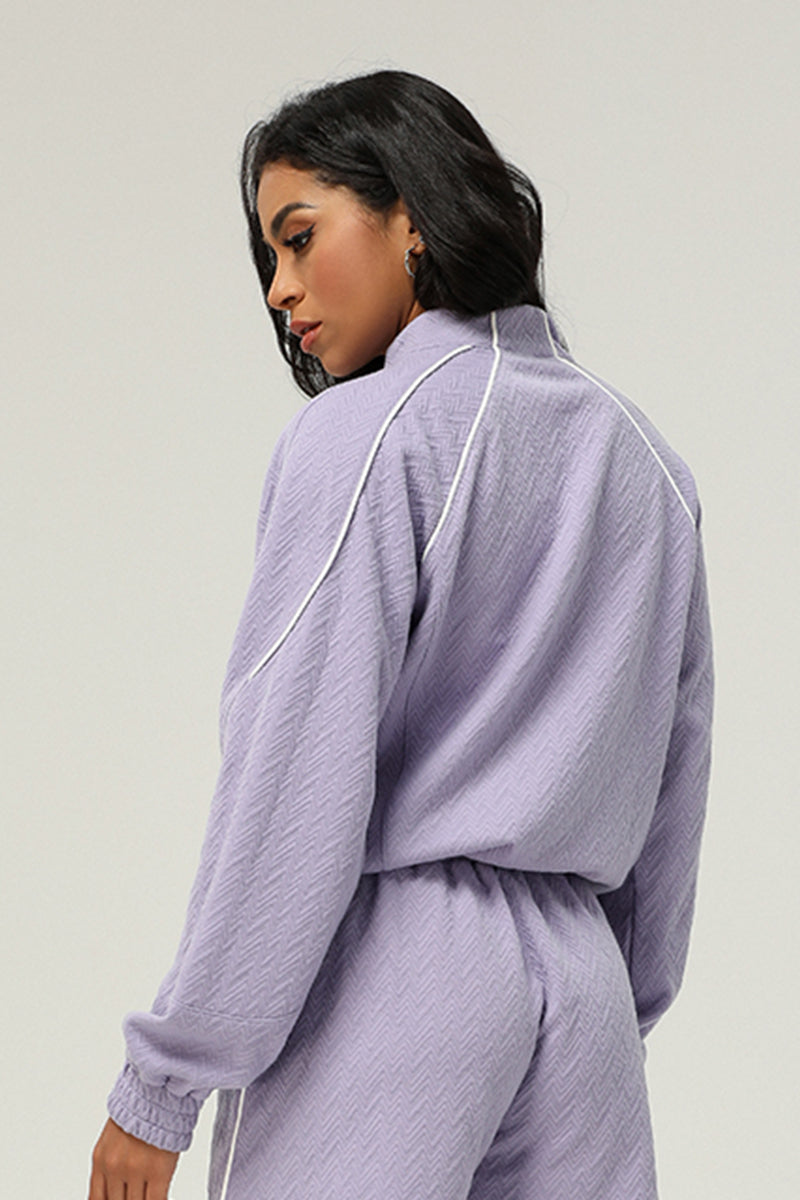 Women Sports Casual Stand Collar Jacket