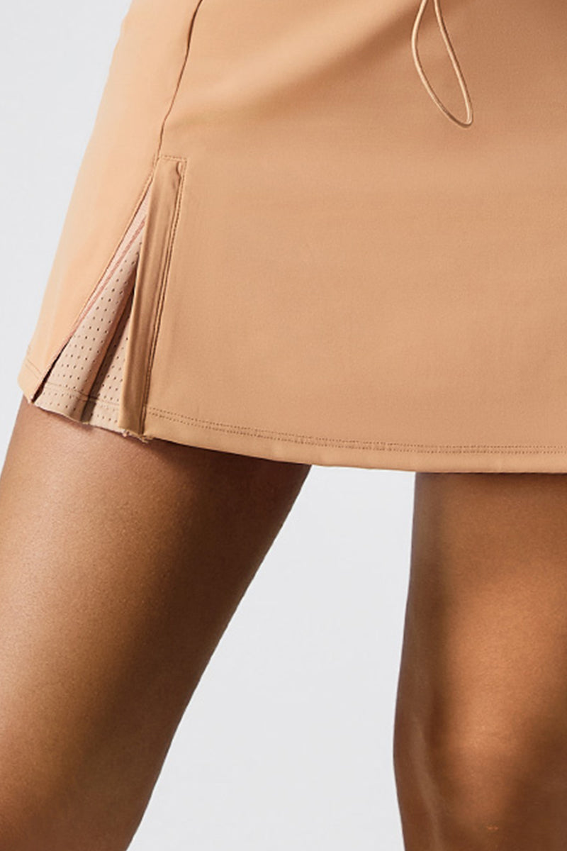 Women Eco-Friendly Renewable Fabric Murad Split A-Line Outdoor Golf Fitness Tennis Pants Skirt