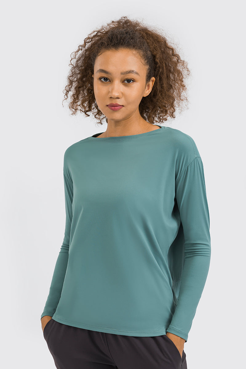 Women'S Loose Sports Long Sleeves