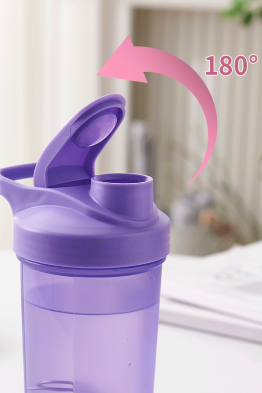 350ML Shaker Bottle with Mixing Ball (Logo Customization)