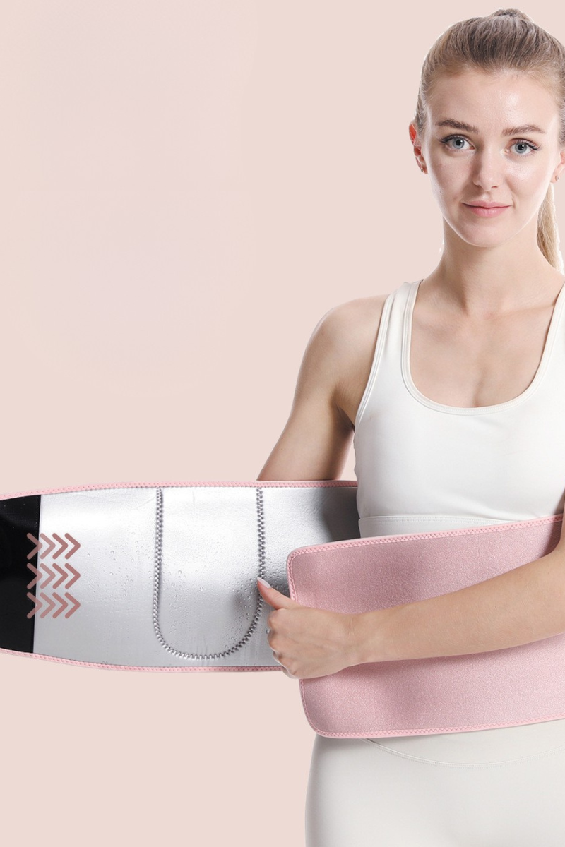 Side Pocket Figure Sculpting Workout Waist Trainer Belt
