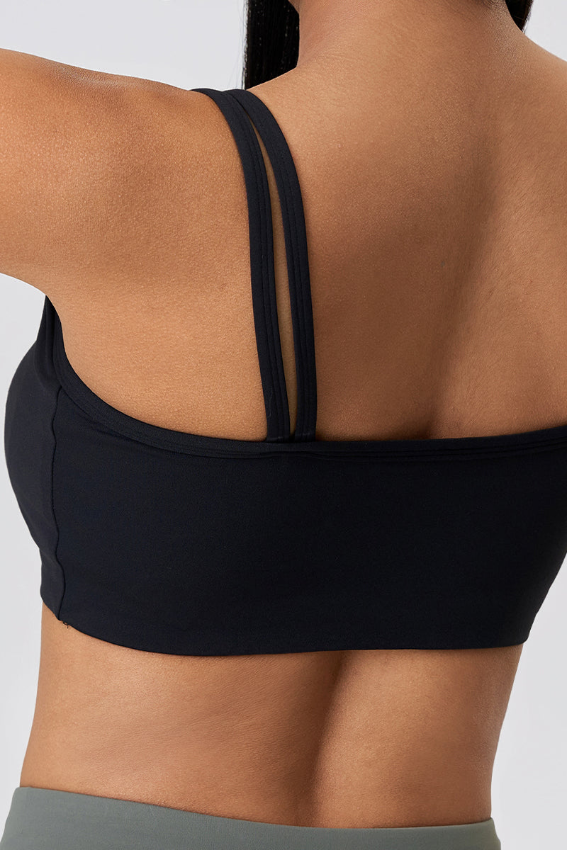 Women Naked-Feel Breathable Anti-Shock Crisscross Back Yoga Sports Bra