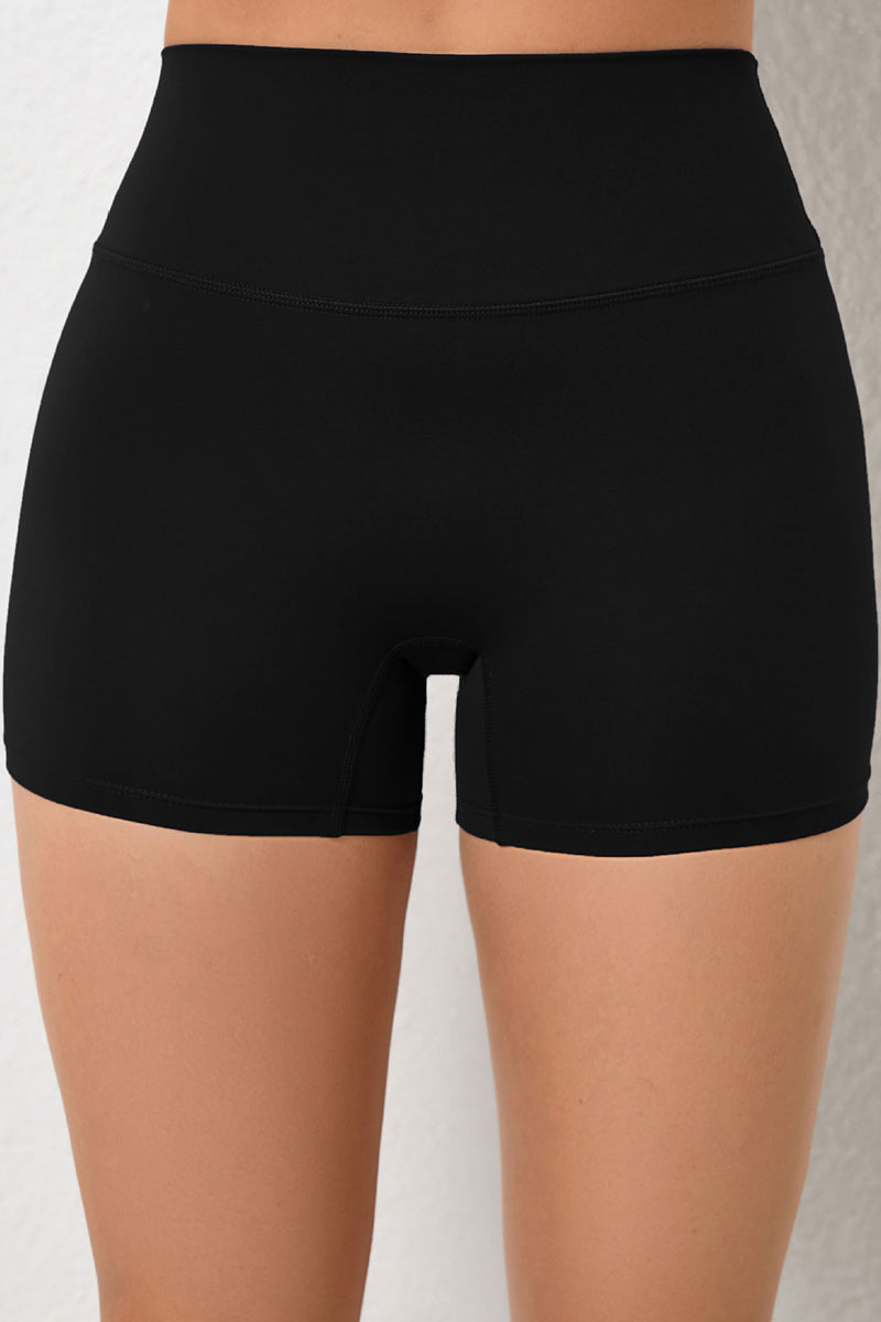 Women High Waisted Seamless Butt Lifting Quick-Dry Yoga Fitness Shorts