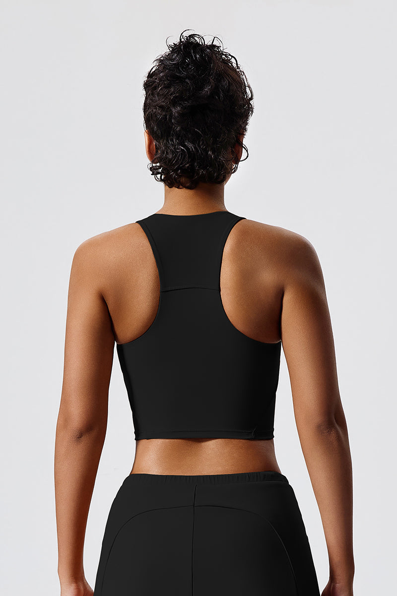 Women Eco-Friendly Renewable Fabrics Tight Fit With Chest Pad Outdoor Golf Fitness Tennis Vests