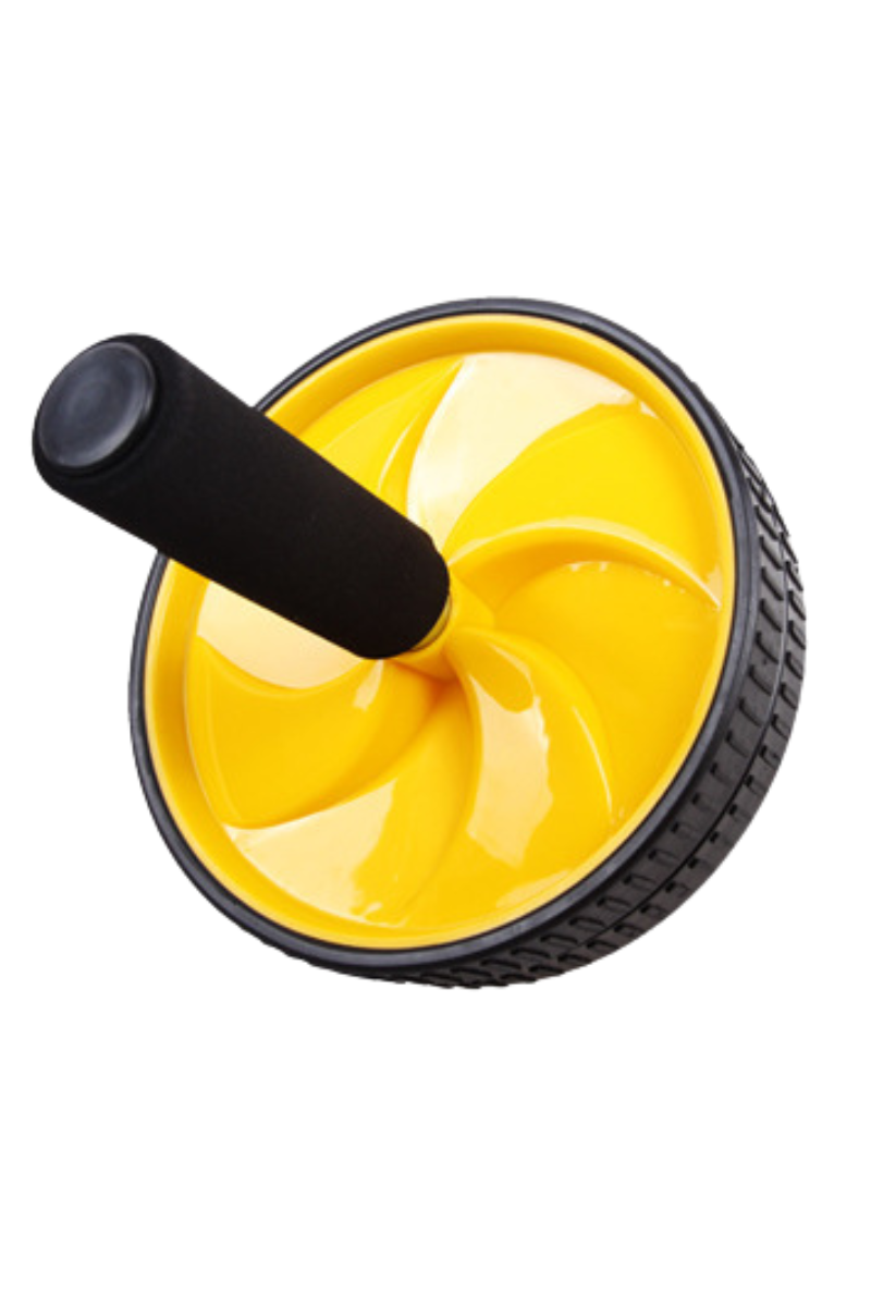 Home Gym Core Workout Non-Slip Handles Abdominal Wheel