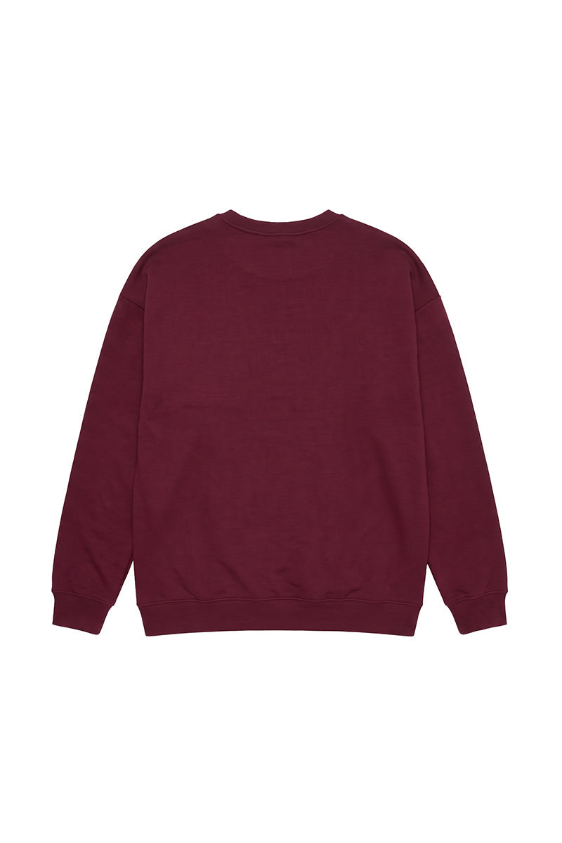 Women's Fall Christmas Tree Print Crew Neck Sweatshirt