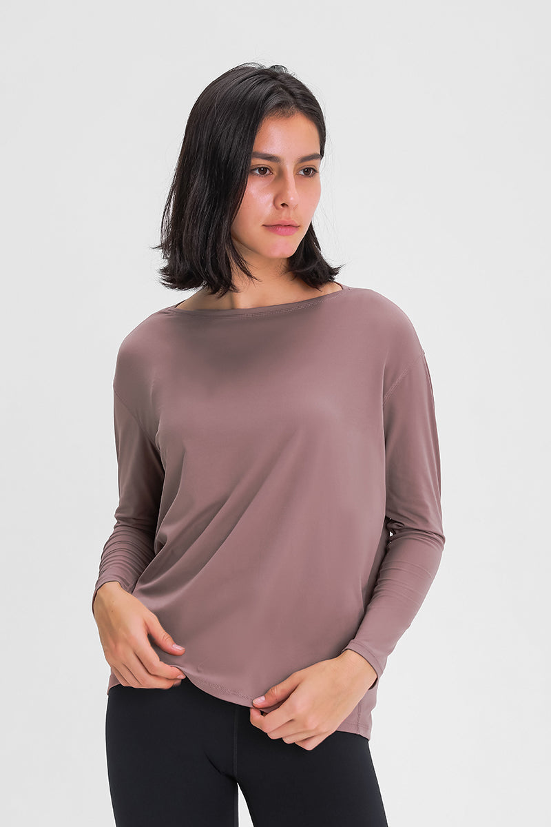 Women'S Loose Sports Long Sleeves