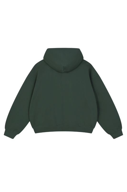 Unisex Fall Fleece Drop Shoulder Pullover Hooded Sweatshirts