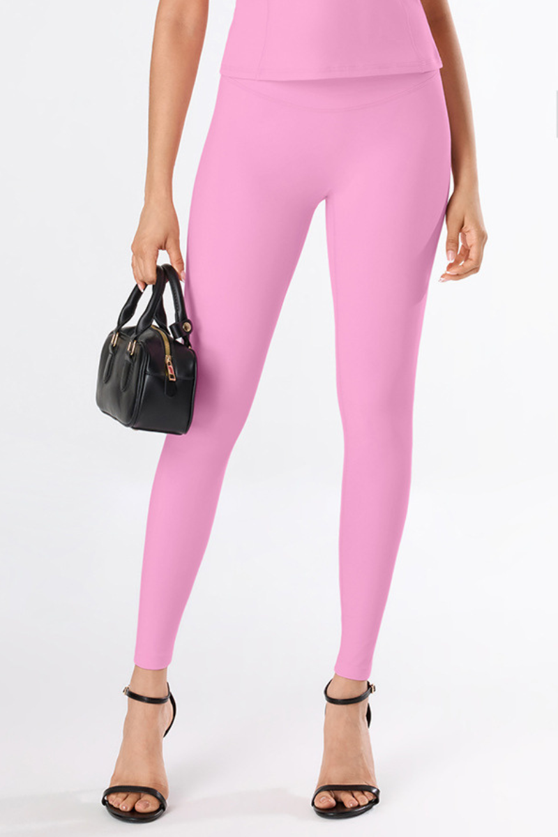 Women's Athletic V-Waist Naked-Feel Slim Fit Yoga Leggings