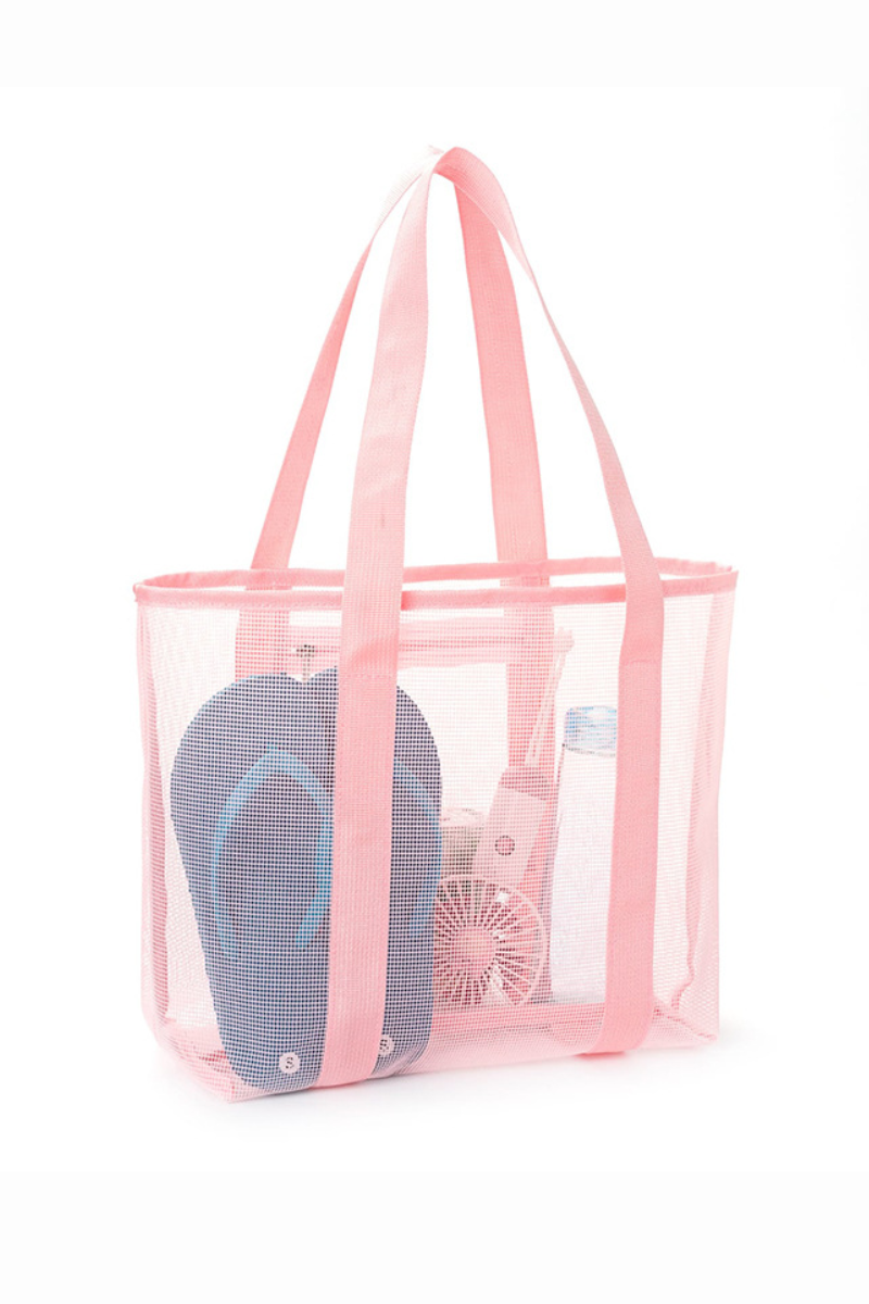 Women's Mesh Large-Capacity Minimalist Sheer Sports Bag