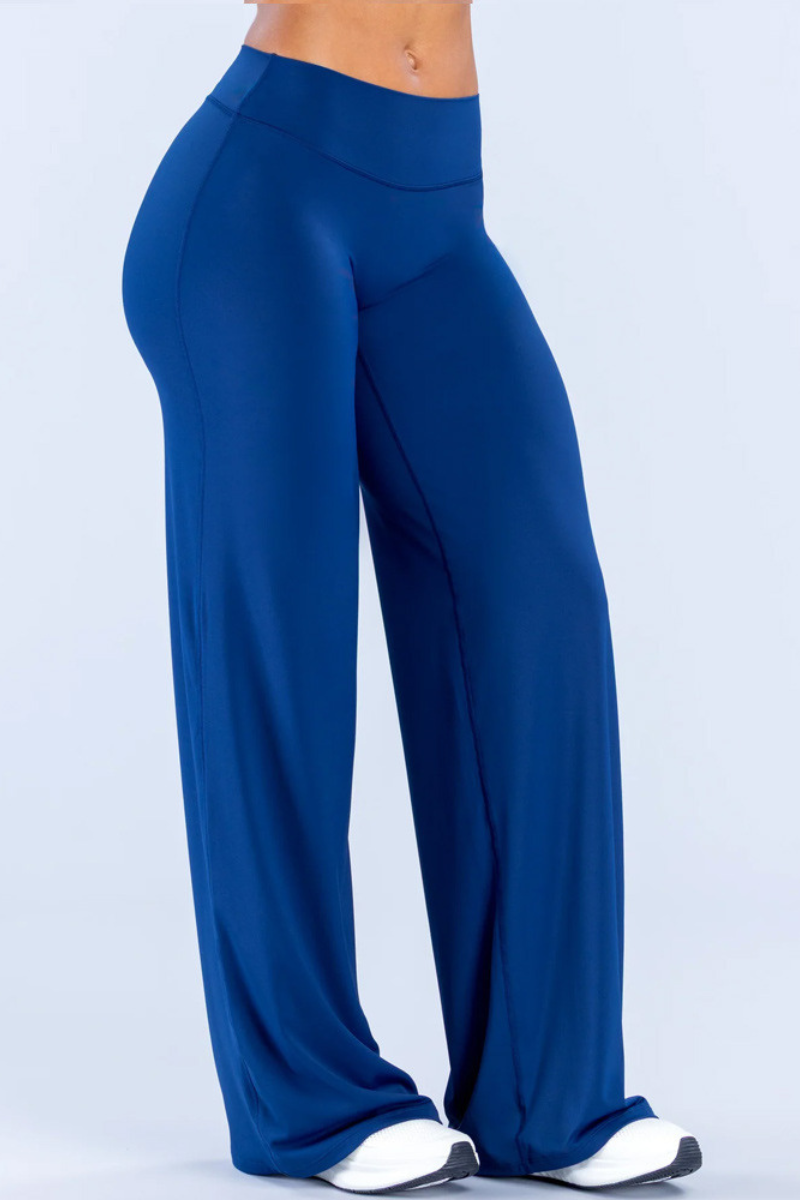 Women's Athletic Naked Feel Draped Yoga Wide Leg Pants