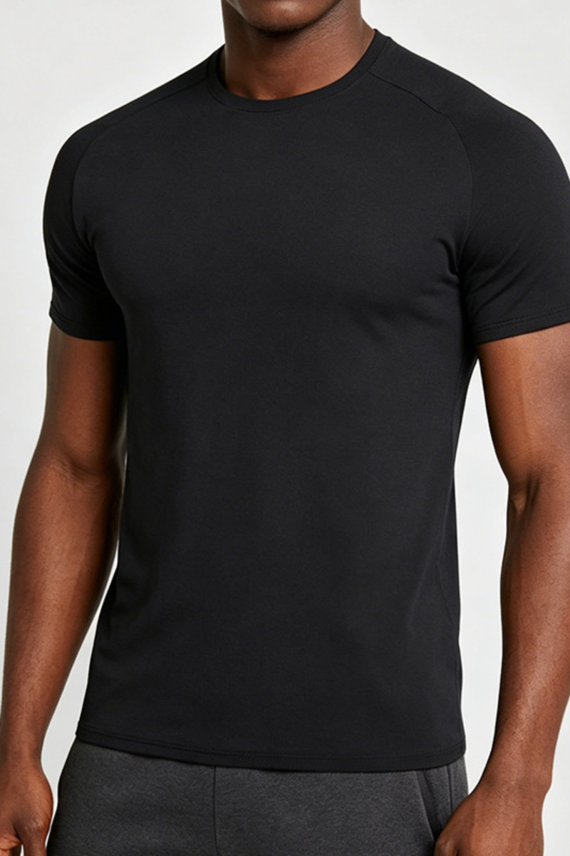 Men's Summer Round Neck Comfortable Quick-Dry Sports Tee