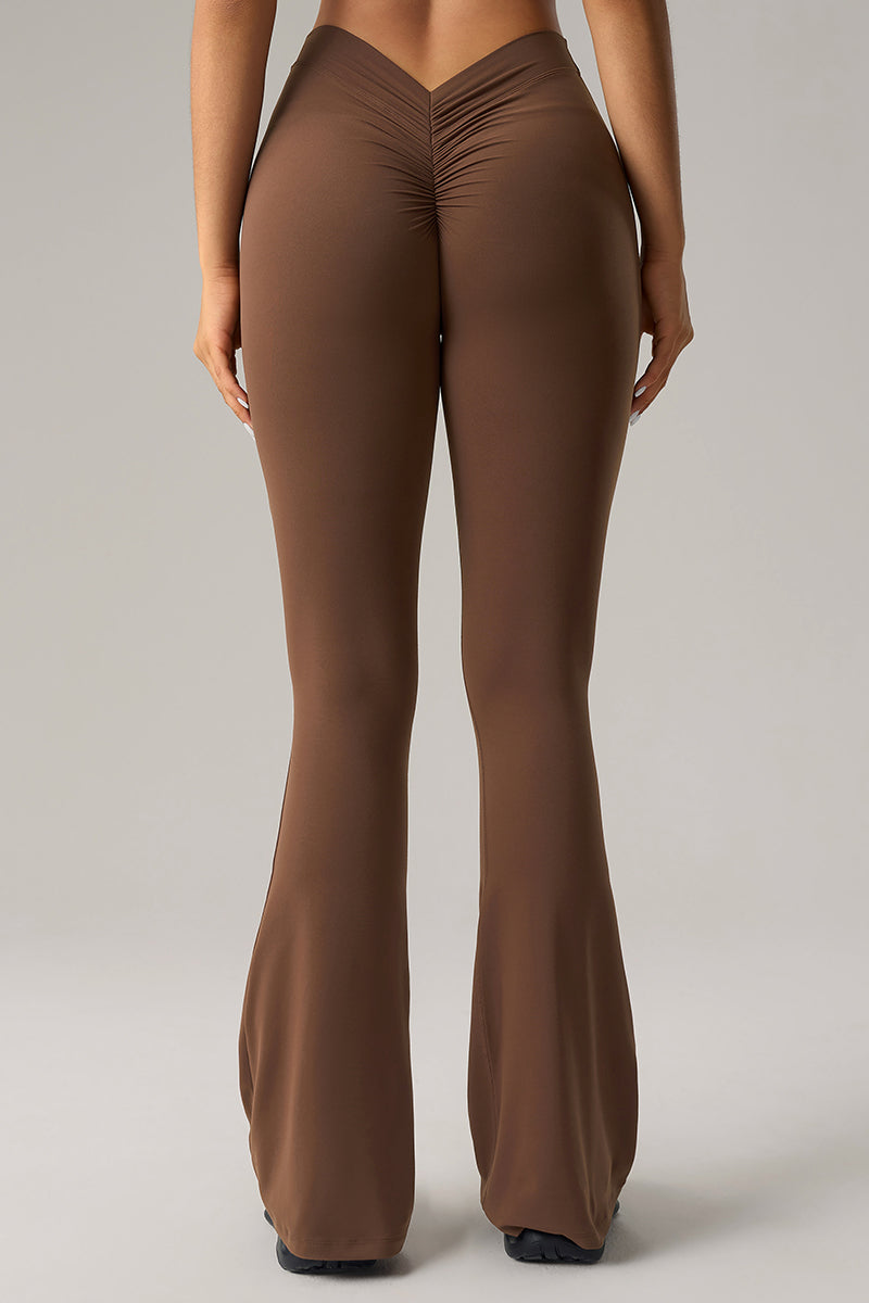 Women High-Waisted Elastic Butt-Lifting Tummy-Control Naked Sensation Yoga Leggings