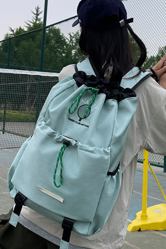 Versatile Drawstring Closure Gym & Travel Backpack