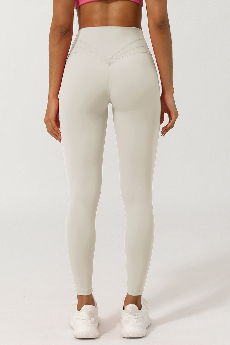 Women V-Cross Waist Butting Lift Yoga Sport Leggigs